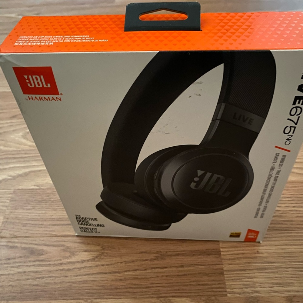 JBL Black Over-Ear Headphones